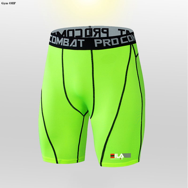 Summer Sports Men'S Shorts Fitness Training Running Basketball Sports Quick-Drying Breathable High-Elastic Leggings - Image 1